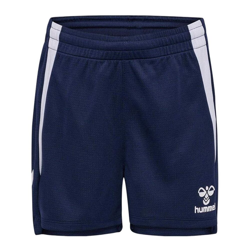 Hummel Childrens/Kids Lead Double Stripe Regular Training Shorts / Marine